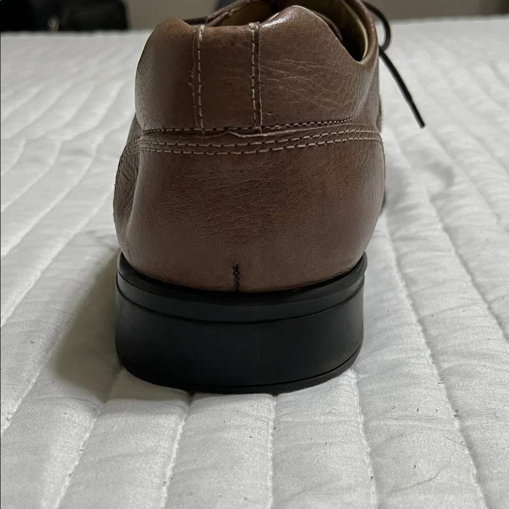 💐Belvedere Studio Brown Leather Men's Oxfords